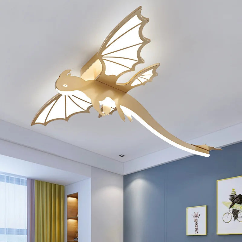 plafonnier dinosaure pour chambre d'enfants design ludique et moderne