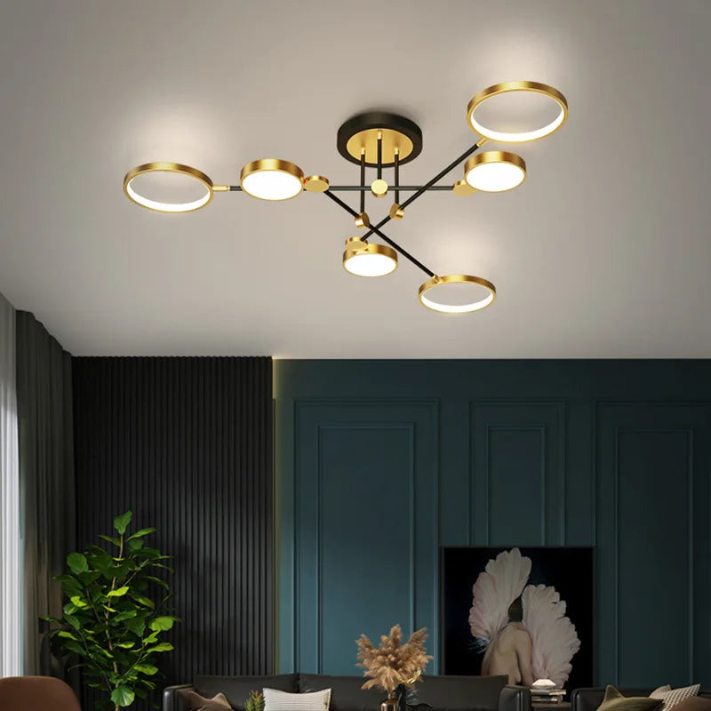 plafonnier led minimaliste 3 températures luminaire décoratif intérieur