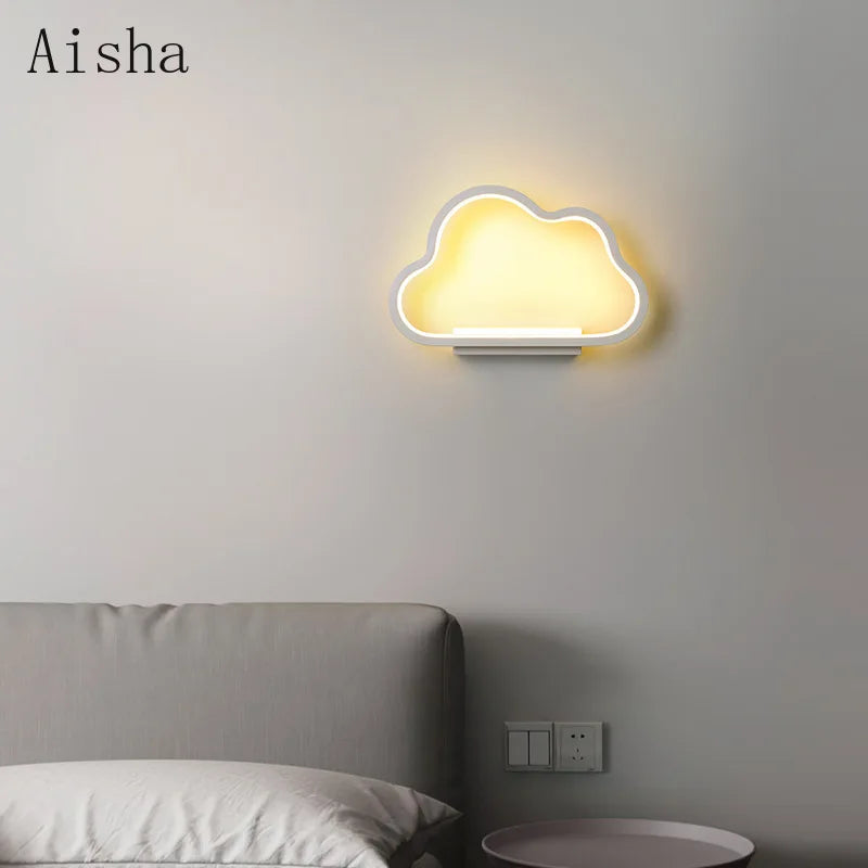 applique murale nuage led pour décoration enfant