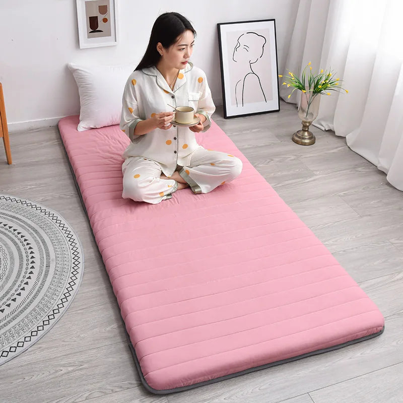 matelas mousse pliable pour enfants et étudiants doux et confortable