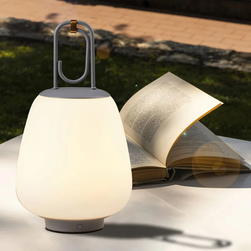 lampe de table rechargeable nordique design pour divers espaces