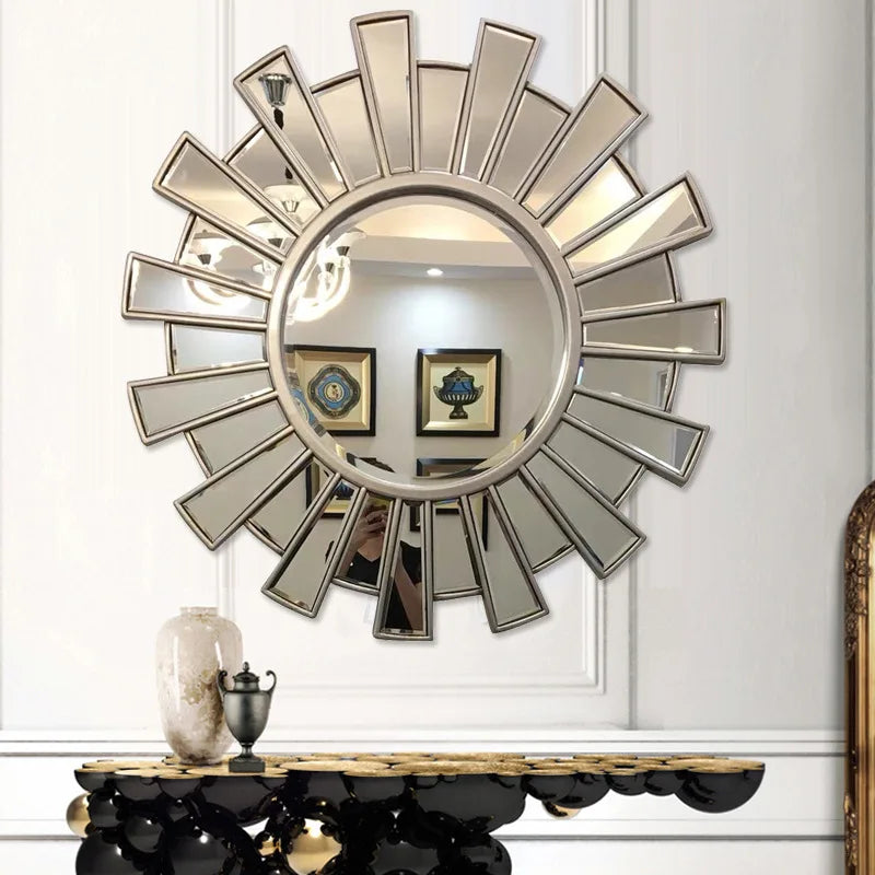 miroir décoratif rond pour restaurant et salle de bain