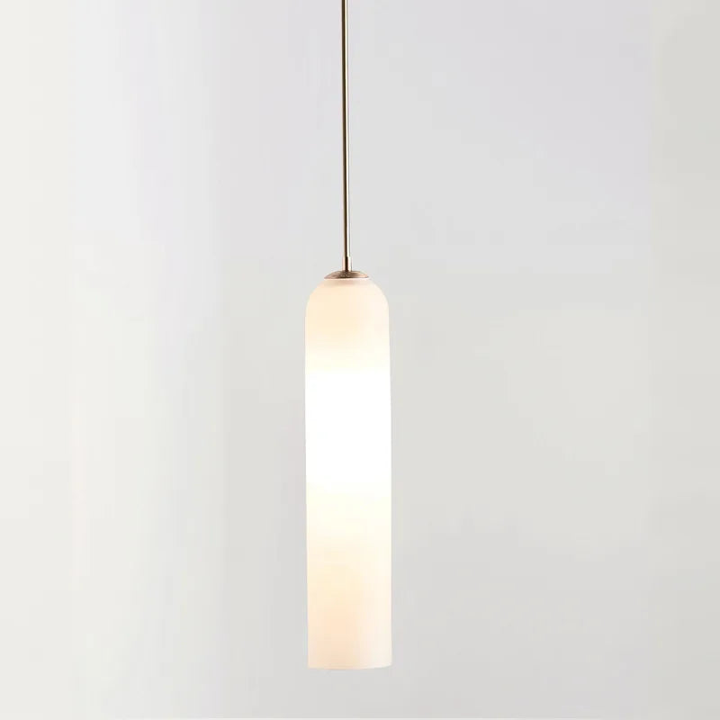 suspension moderne en verre lumineux pour intérieur créatif