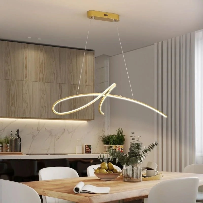 lustre moderne suspendu pour un éclairage intérieur élégant