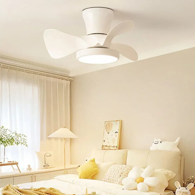 plafonnier ventilateur lumineux télécommandé pour chambre d'enfants