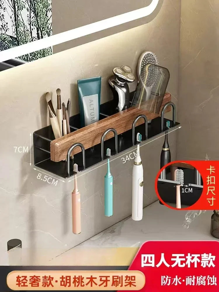 ensemble de quincaillerie en bois pour salle de bain