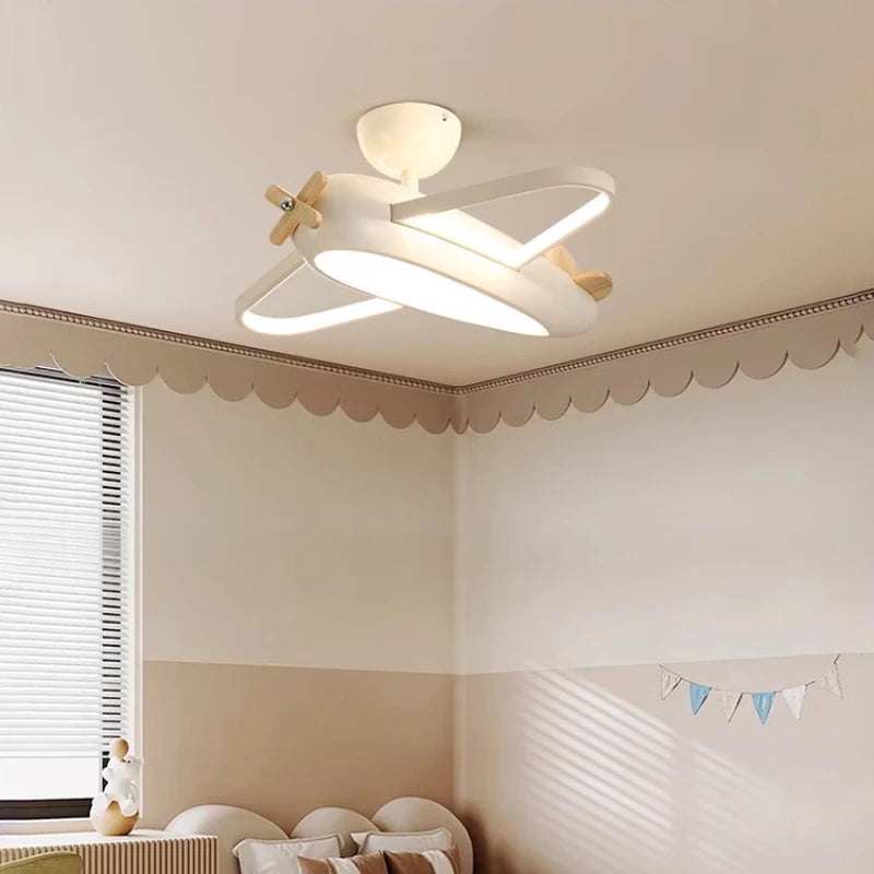 plafonnier hélicoptère moderne pour chambre d'enfant garçon