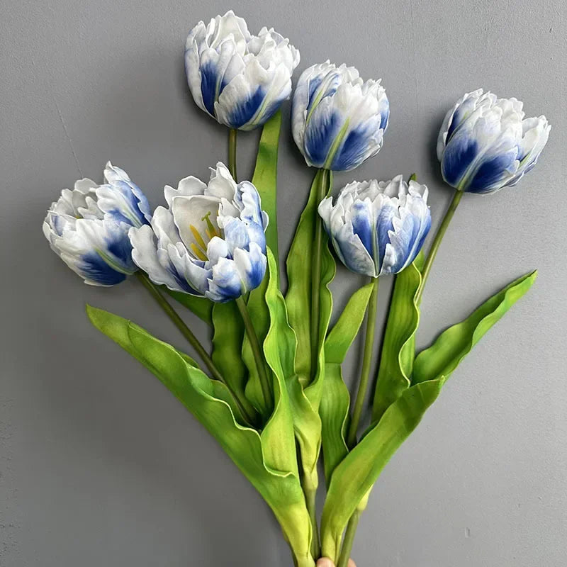 fleurs artificielles tulipes pour décoration festive et vacances