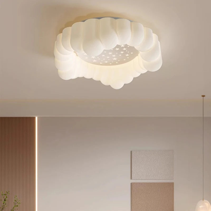 plafonnier led nuages de rêve ciel étoilé décoratif pour enfants