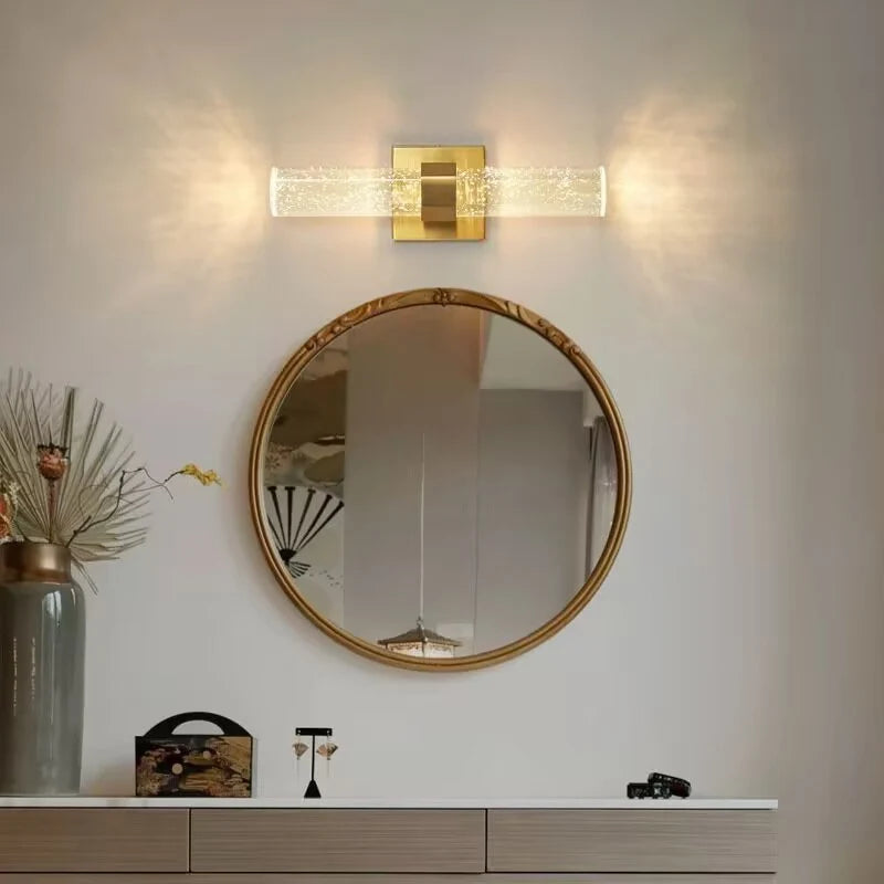 Modern Up and Down Wall Lamp for Home Bedroom Bedside Living Room Aisle Hallway Stair Wall Sconce Light 10W 110V 220V  Gold