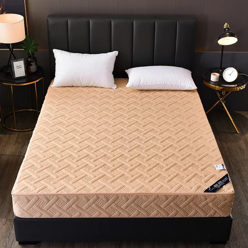 housse de matelas six côtés double face anti poussière fermeture zip