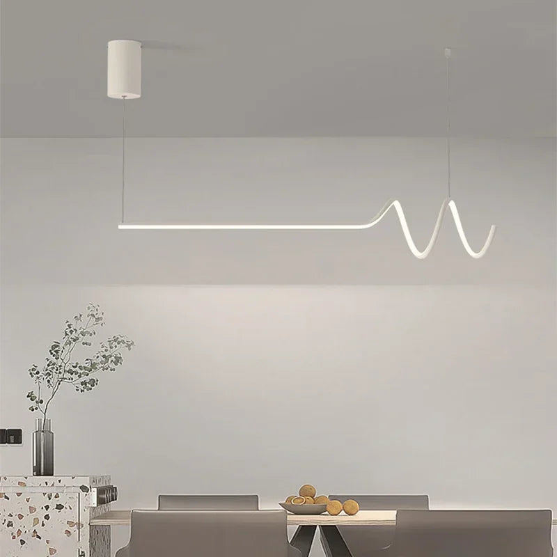 suspension LED design moderne idéale pour hôtels