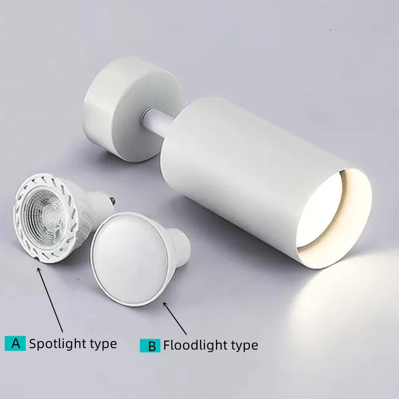 spot led cob ajustable pour éclairage de magasin