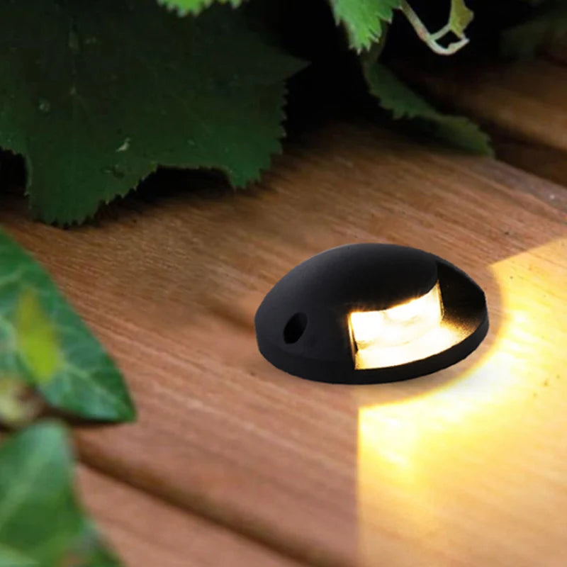 Outdoor floor lights, waterproof underground lights, led aisle, trail lights, stairs, hole-free garden lights, lawn steps