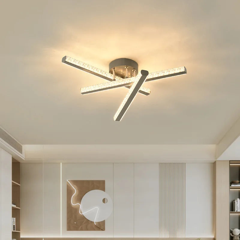 SANDYHA nordique LED plafond lampes suspendues géométrie pour chambre cuisine étude salon intérieur décoration de la maison suspension