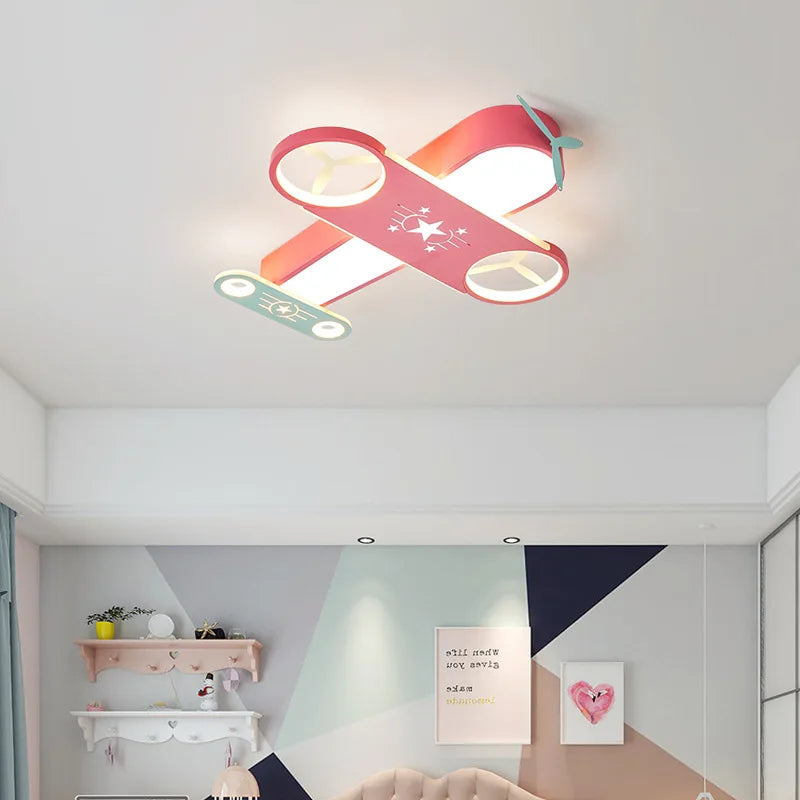 lustre moderne led en forme d'avion pour éclairage intérieur