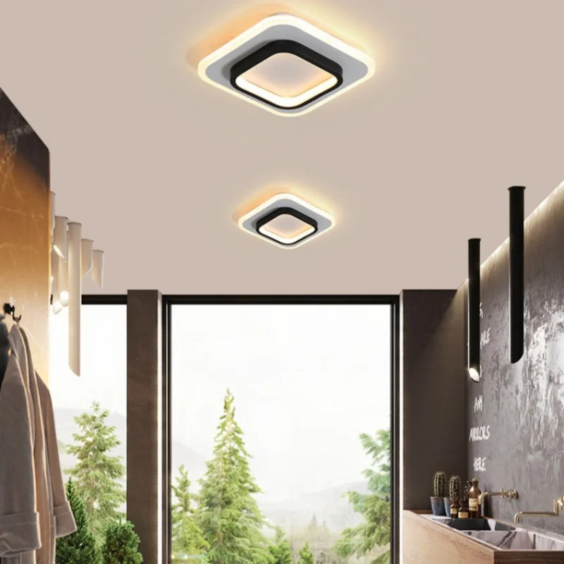 plafonnier led moderne design nordique éclairage créatif unique