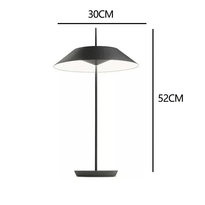 lampe de chevet nordique créative en métal luxe 2024