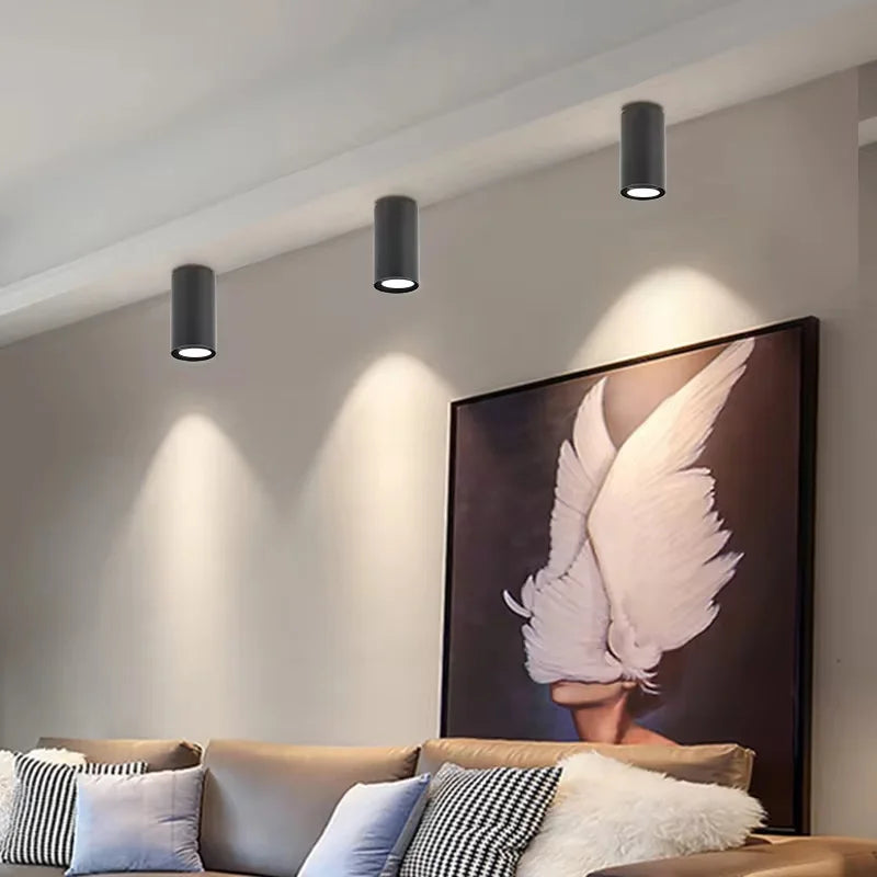 spot led encastrable aluminium pour éclairage intérieur moderne