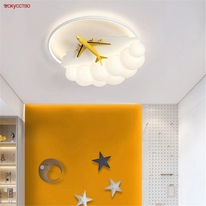 plafonnier led créatif en acrylique pour décoration enfant