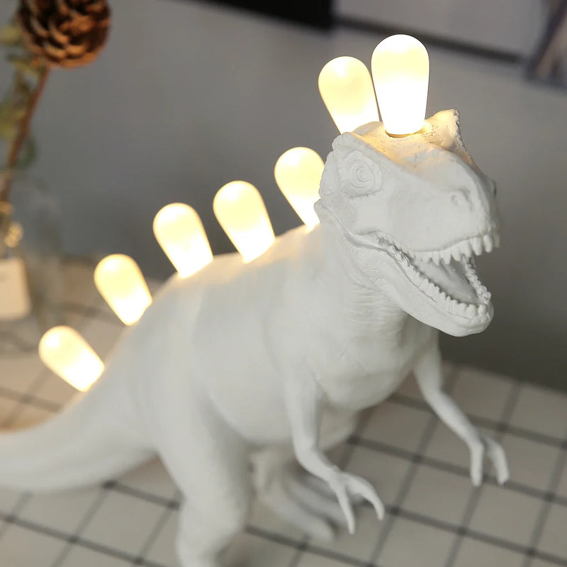 lampes de table dinosaure jurassic décoratives pour la maison