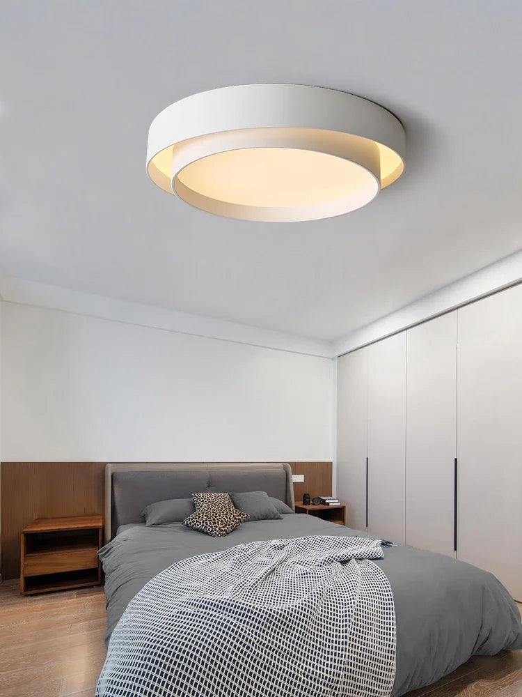 lustre moderne design nordique avec éclairage led 2024