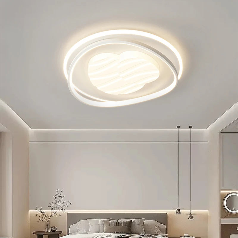 plafonnier led design nordique moderne luminaire décoratif simple