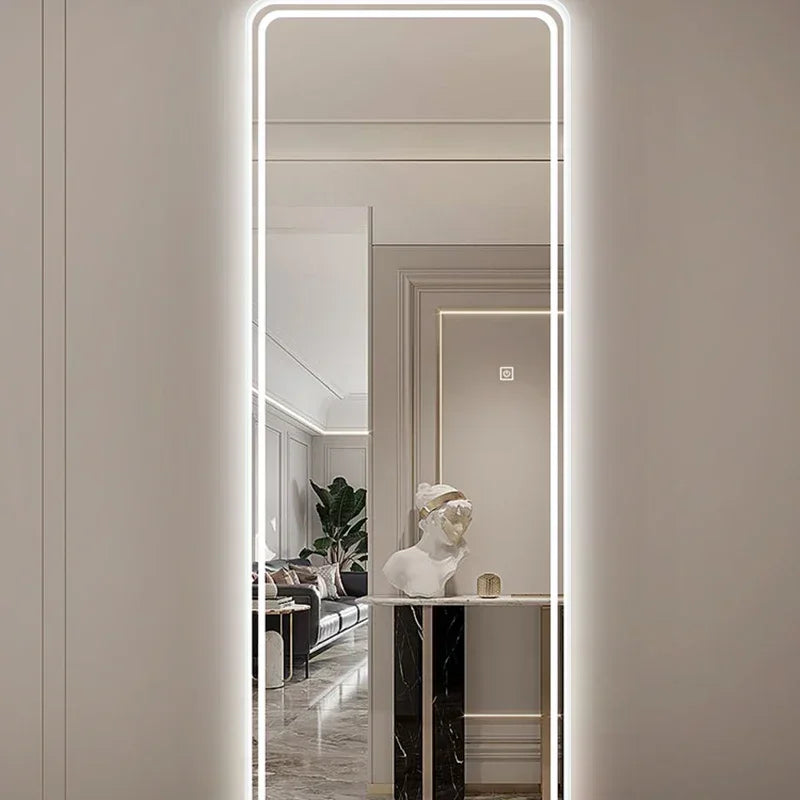 miroir intelligent grand format pour décoration intérieure