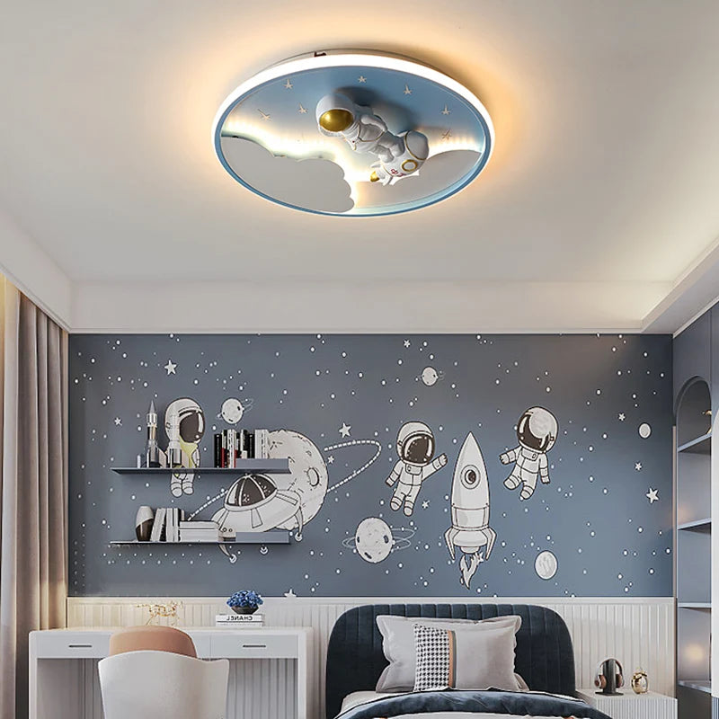 lustre led moderne pour décoration intérieure enfant et étude