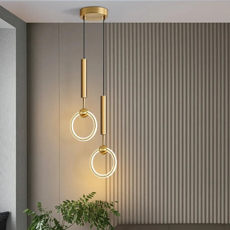 suspension moderne minimaliste luxe pour intérieur design