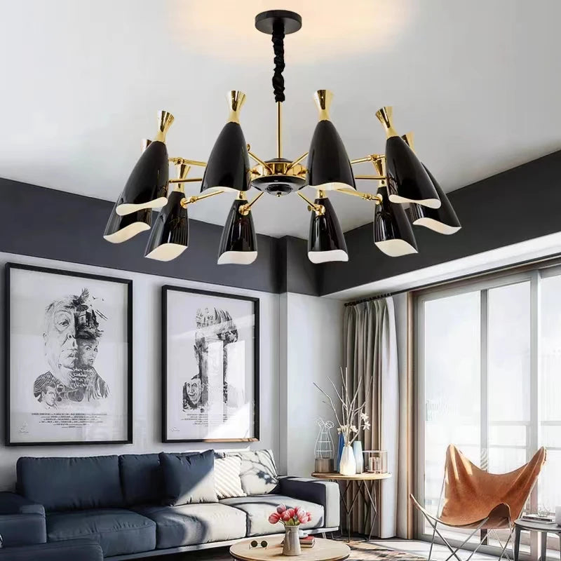 lustre moderne design nordique pour intérieur élégant