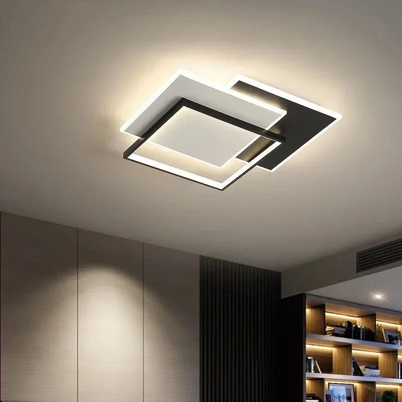 plafonnier led suspendu design moderne luminaire décoratif d'intérieur