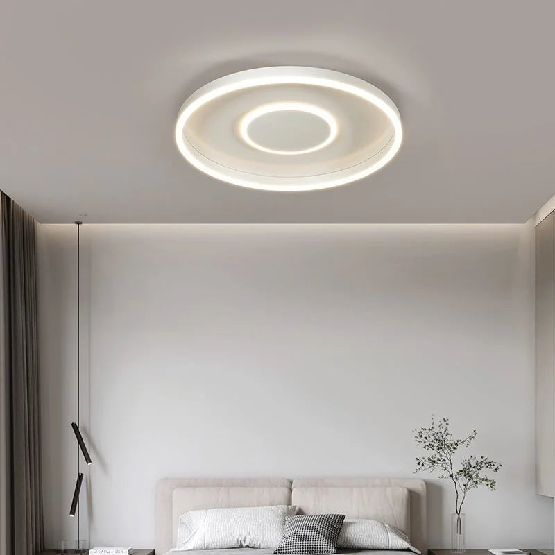 plafonnier led décoratif circulaire pour intérieur moderne