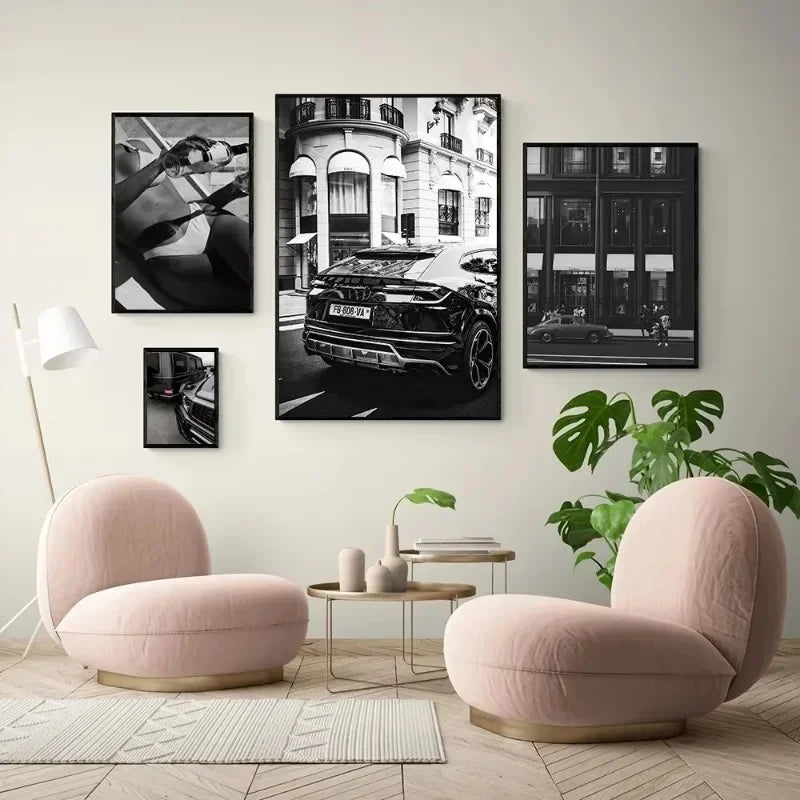 Tableau affiche murale sexy pour femmes décoration élégante et tendance