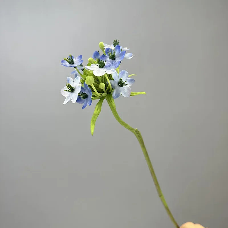 fleurs artificielles en soie velours pour décoration élégante