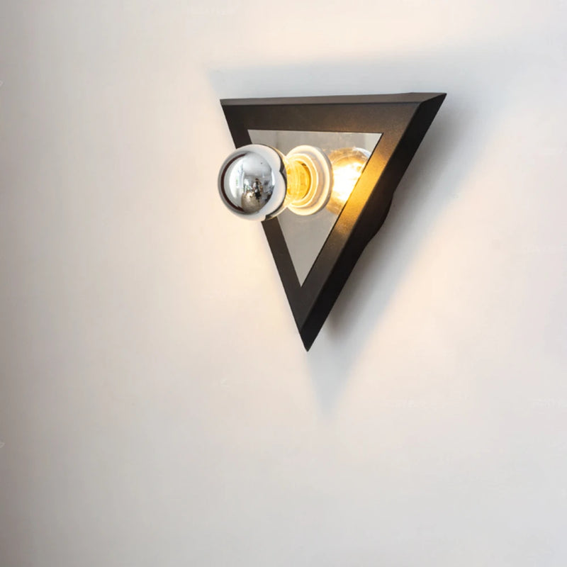 applique murale led triangulaire moderne pour décoration intérieure