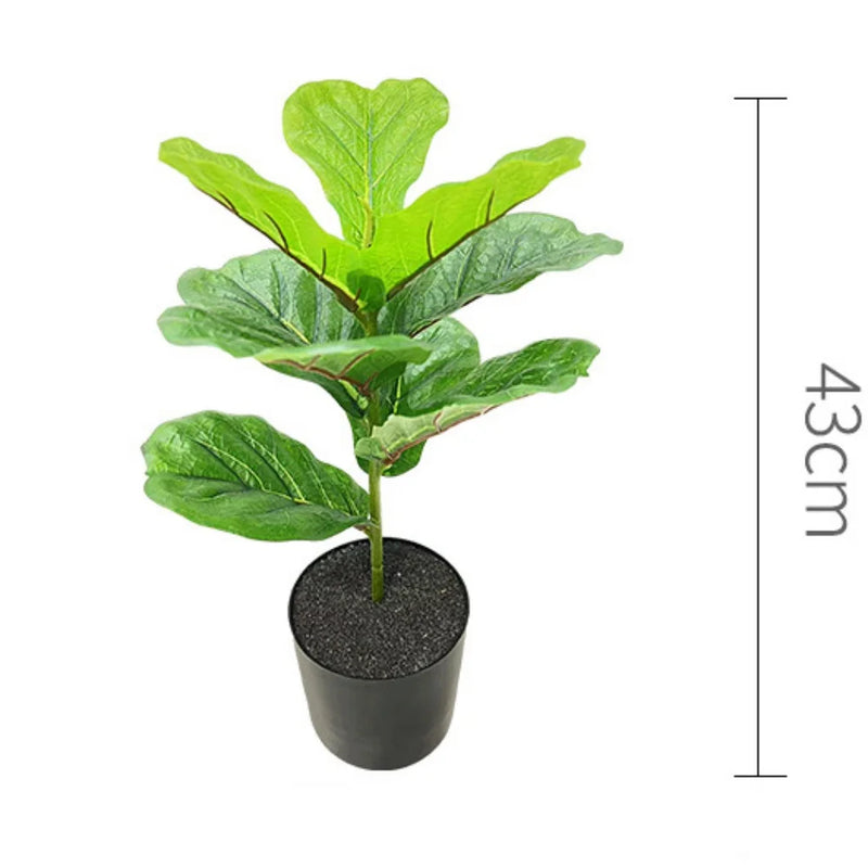 ficus lyrata plante artificielle décorative en pot pour intérieur