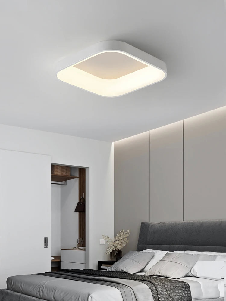 plafonnier nordique minimaliste design moderne en led rond