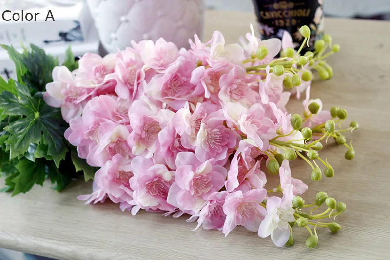 fleurs artificielles delphinium hyacinth pour décoration mariage