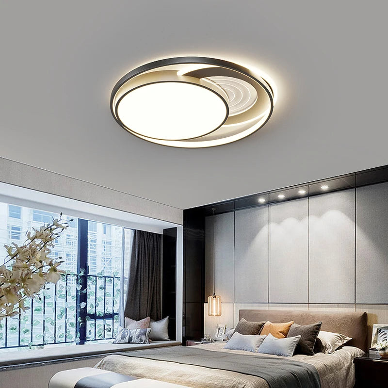 Salle de séjour moderne de la lampe LED simple chambre