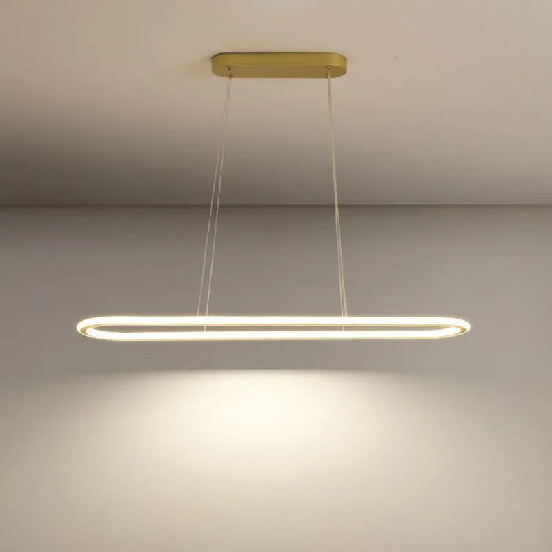 suspension moderne à LED pour décoration intérieure élégante