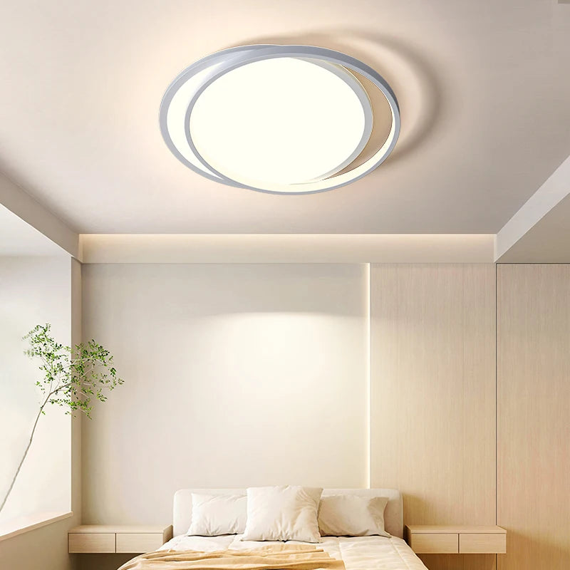 plafonnier led ultra mince design moderne pour intérieur