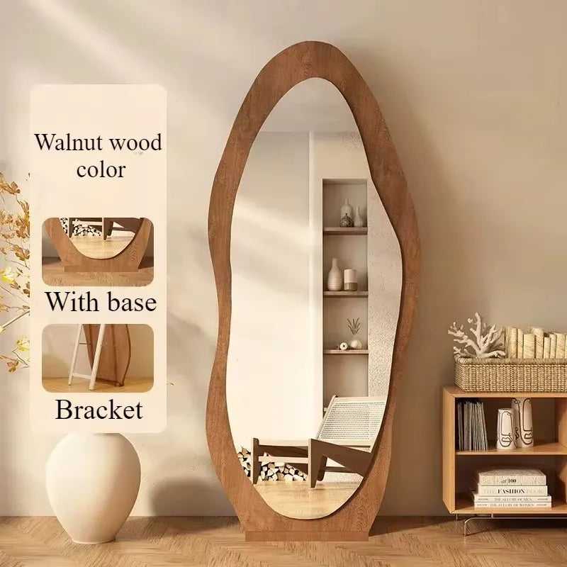 miroir décoratif debout pour maquillage et intérieur