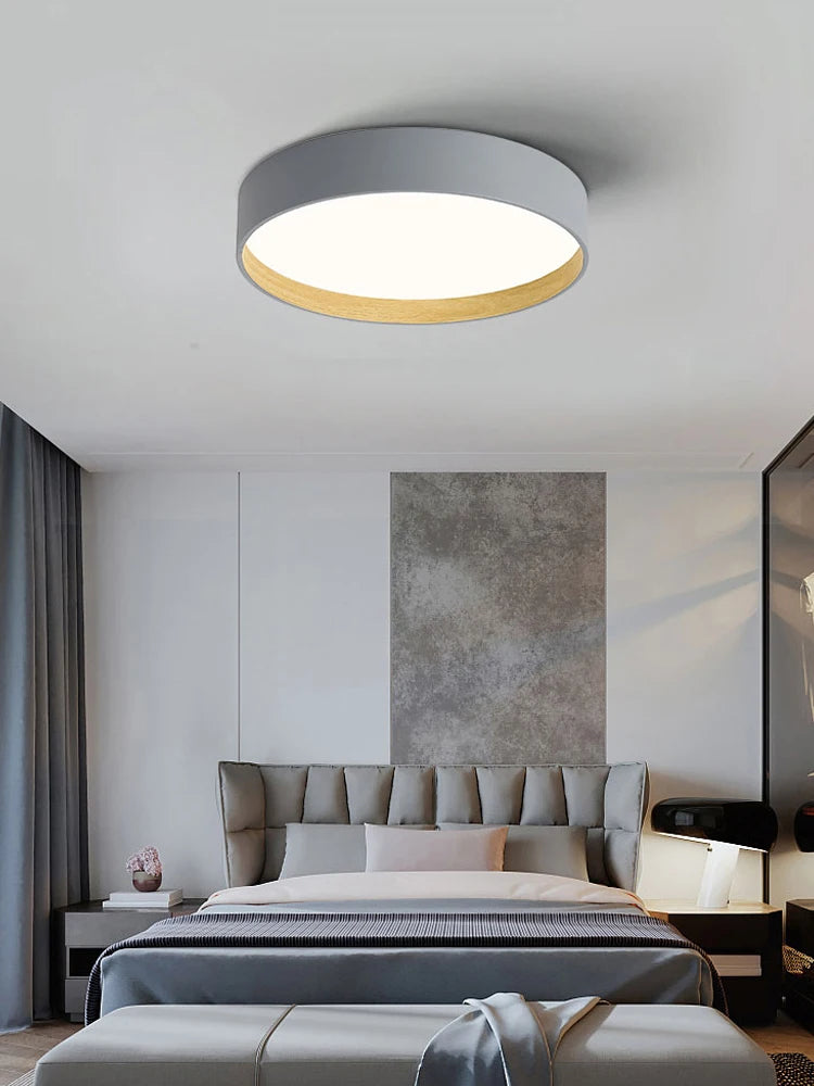 plafonnier led rond design italien pour intérieur moderne