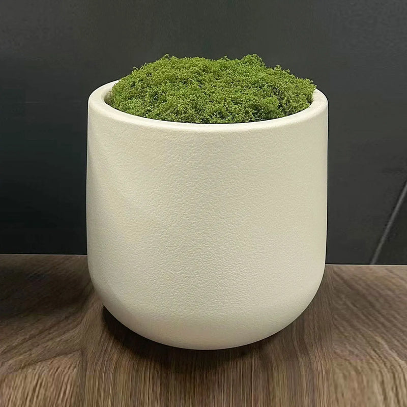 pot de fleurs en plastique pour décoration moderne et élégante