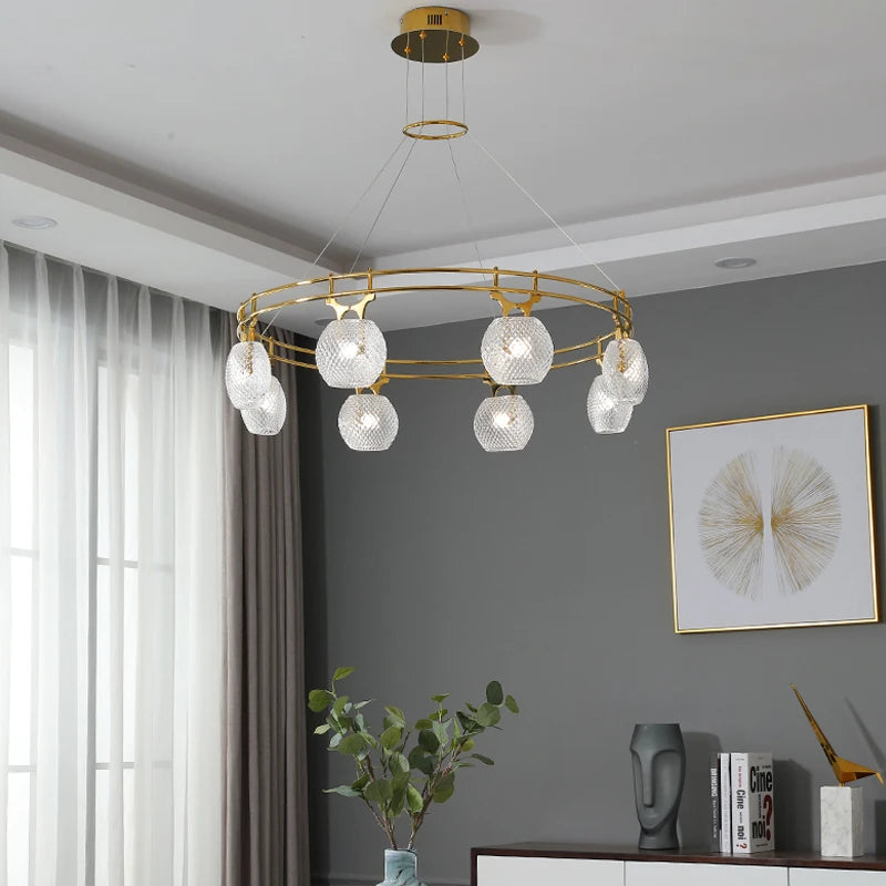 suspension led de luxe pour un éclairage raffiné intérieur