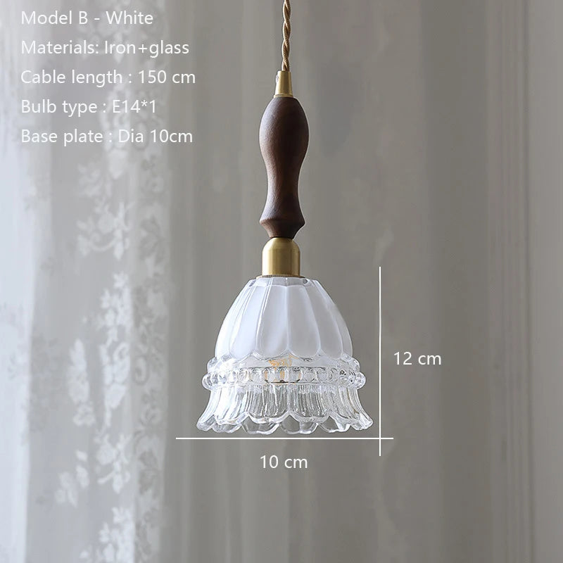 lustre minimaliste moderne en verre pour éclairage intérieur