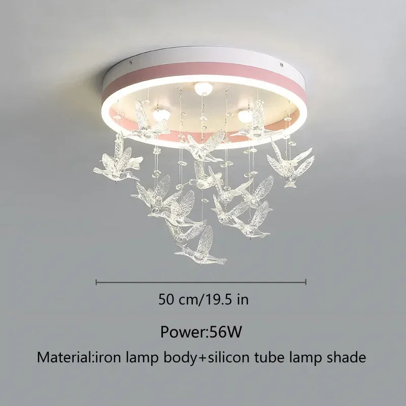 lustre sandyha moderne à leds décoratif pour enfants