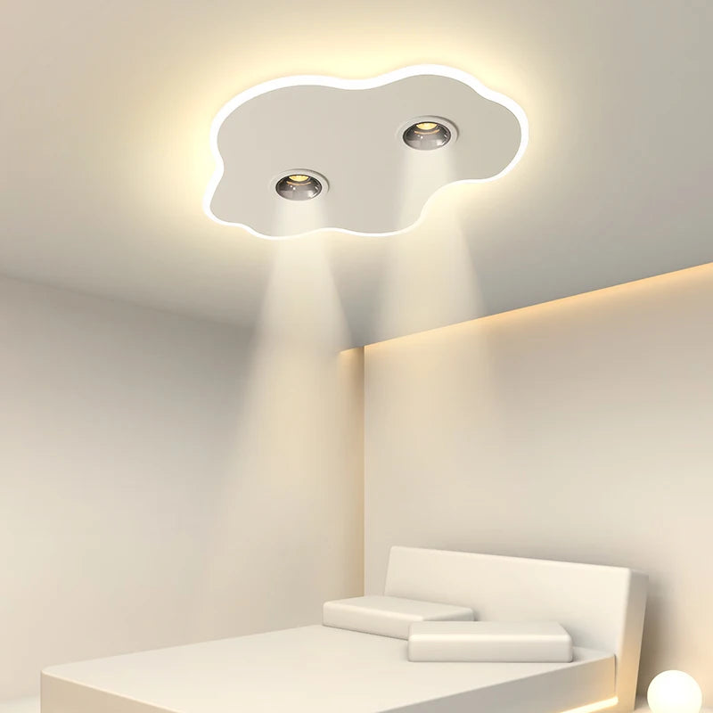 plafonnier led moderne créatif en forme de nuage luminaire décoratif d'intérieur