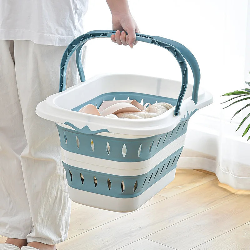 panier à linge pliable pratique pour rangement facile